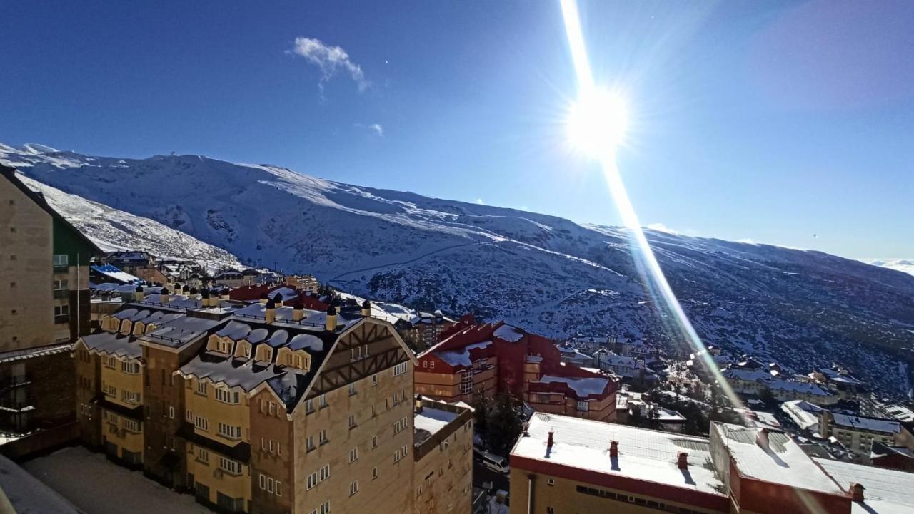 Bed And Snow Ski Zona Media Serra Nevada Exterior foto