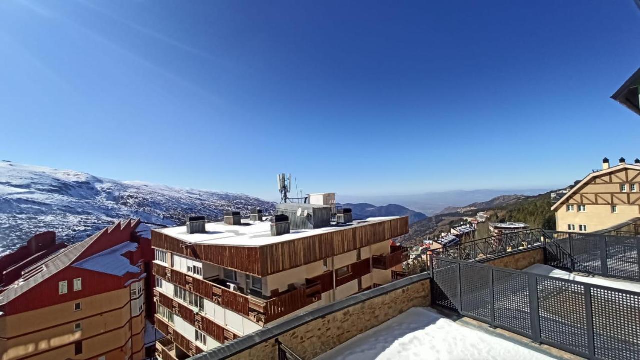 Bed And Snow Ski Zona Media Serra Nevada Exterior foto