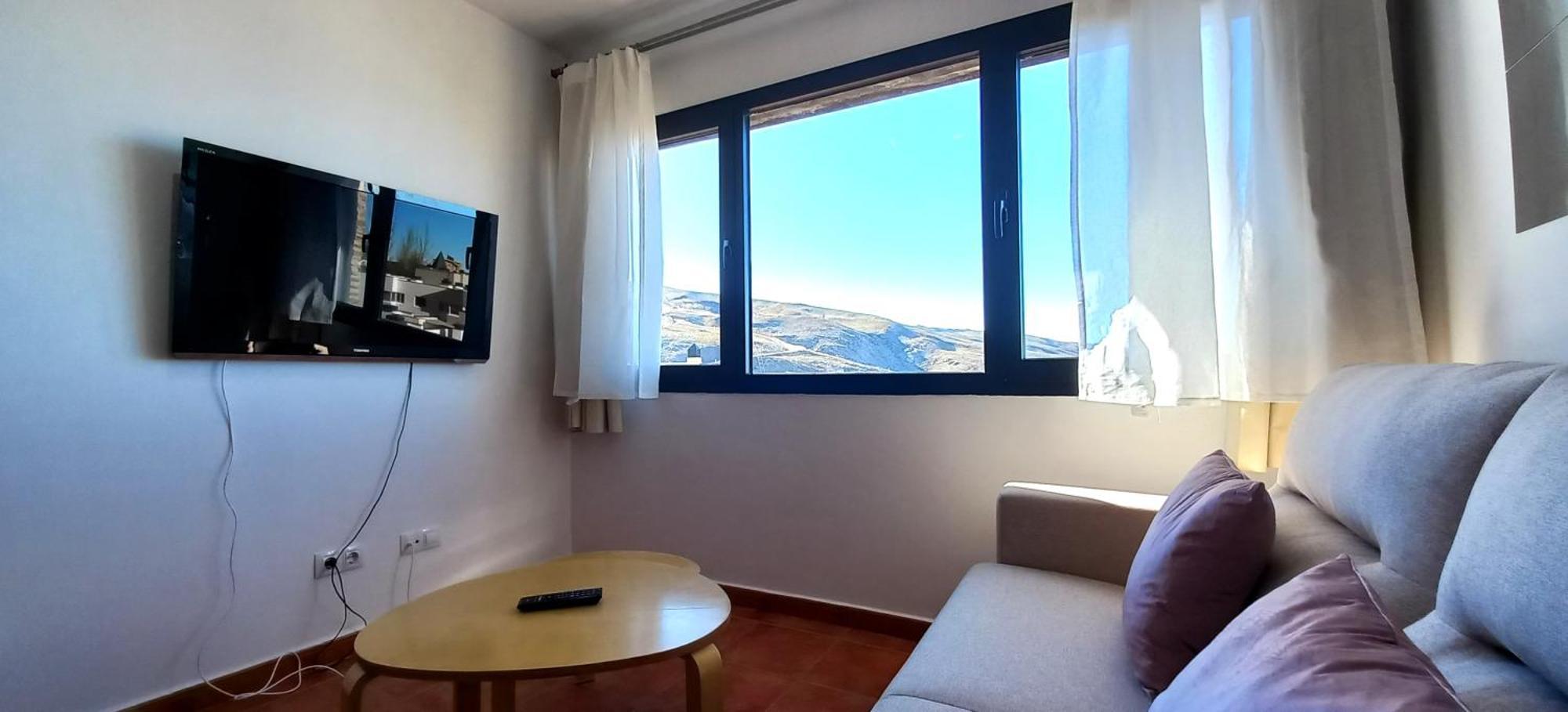 Bed And Snow Ski Zona Media Serra Nevada Exterior foto